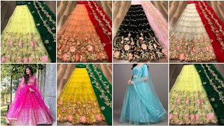 latest new lehenga design  stylish and trendy party wear lehenga design with price  25 [upl. by Yeleen276]