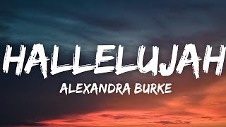 Alexandra Burke  Hallelujah Lyrics [upl. by Dnomal]