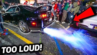 JDM CARMEET TURNS INTO HUGE TAKEOVER [upl. by Staford517]