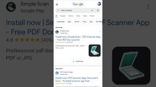 How to install scanner app ☺️ Simple scanPDF scanner AppFree PDF document scanner😱📋📑 clear scan [upl. by Monty]