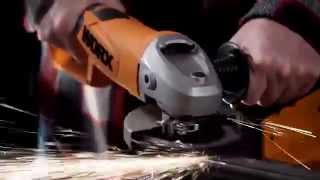 WORX WX722 1 ANGLE GRINDER ENG  WWWWORXCOM [upl. by Ahsemak]