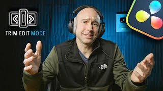 TRIM EDIT MODE for Faster Editing in DaVinci Resolve 18  Quick Tip Tuesday [upl. by Dorlisa]
