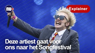 Podiumbeest naar het Songfestival Zo gaat Joost Klein stemmen trekken  NUnl  Explainer [upl. by Zetnwahs385]