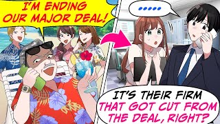 Our Major Client Keeps Ditching Our Deals But Little Do They Know…RomCom Manga Dub [upl. by Orest]