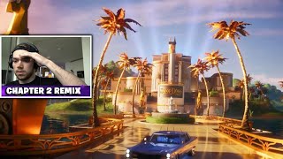 Mongraal REACTS to Fortnite CHAPTER 2 REMIX EVENT [upl. by Nylrats776]