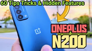 60 Tips and Tricks for the OnePlus Nord N200  Hidden Features [upl. by Aieka347]