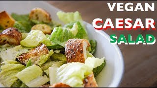 Vegan Caesar Salad Dressing Recipe  THE BEST [upl. by Suirtemid1]