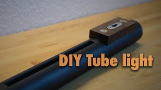 DIY Tube Light I Wandleuchte aus Stahl [upl. by Alexei]