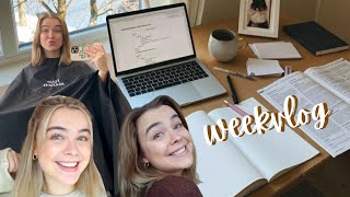 toetsweek en haar blond verven weekvlog 7  Merel Logemann [upl. by Rip]