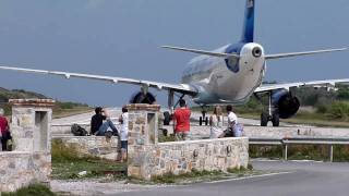 JSILGSK Alexandros Papadiamantis airport  Skiathos [upl. by Davie59]