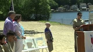 Sam Berns Eagle Scout Project Ceremony [upl. by Yablon81]