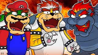 8 Minutes of Funny Bowser Animations [upl. by Yerffe]