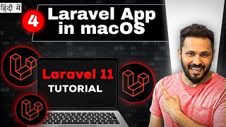 Laravel 11 tutorial in hindi 4 Create Laravel App in mac  Install laravel project macOS [upl. by Nide]