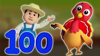 Song Numéro 1100  compilation 3D pour les enfants  vidéo éducatif  vidéo Kids  Numbers 1 to 100 [upl. by Anairuy]