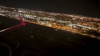 Despegue Nocturna Las Vegas  Volaris A321NEO [upl. by Enirhtak]