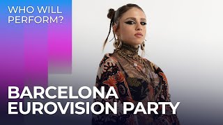 Barcelona Eurovision Party 2024 Spain  Who will perform [upl. by Duncan]