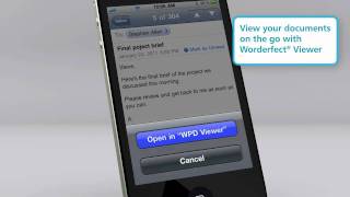 WordPerfect Viewer for iPhone and iPad [upl. by Weinstock]