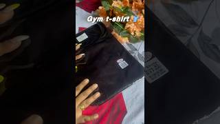 Meesho gym tshirt unboxing  meesho gymwear unboxingyoutubeshorts [upl. by Kaylil]