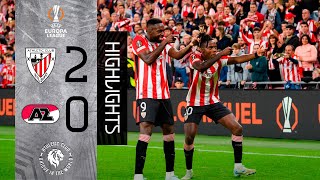 RESUMEN  Athletic Club 20 AZ Alkmaar  Europa League 202425 MD2 [upl. by Nais902]