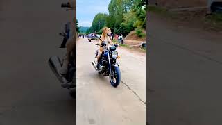 Kutte aur motorcycle ka video short video viral [upl. by Anawahs]