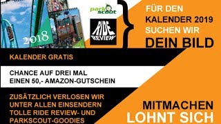 Kalender 2019  Eure Bilder und Goodies  Parkscout  Ride Review [upl. by Ratib373]