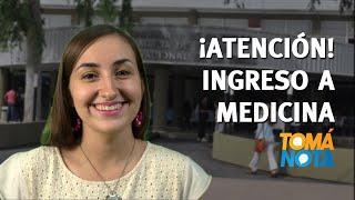 Nueva modalidad para el ingreso a Medicina [upl. by Nref]