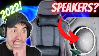 SPEAKERS On A Gaming Chair Gtracing gt890mf Full Review  NEW 2022 [upl. by Ducan]