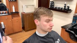 Barber Shear Over Comb  Best Way To Use Barber Thinning Shears [upl. by Samala431]