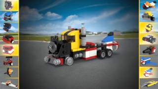 Vehicles Modular  LEGO Creator  Product Animation [upl. by Jerrold]