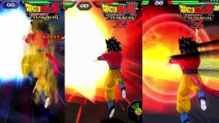 Dragon Ball Z Budokai Tenkaichi 10x Kamehameha Evolution TENKAICHI 13 [upl. by Irreg]