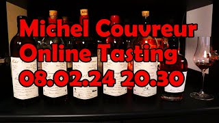 Ankündigung Michel Couvreur OnlineTasting am 080224 [upl. by Fairlie]