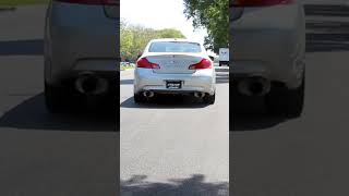 200913 Infiniti G37 STILLEN CatBack Exhaust [upl. by Leirrad]