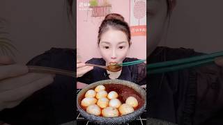 Eating ChallengeChinese Eating Eggs shortsviral asmr trendingshorts mukbang [upl. by Kowalski936]