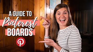 5 TIPS FOR CREATING A PINTEREST BOARD  How To Organize Your Boards amp Increase Traffic To Your Blog [upl. by Nairdad]