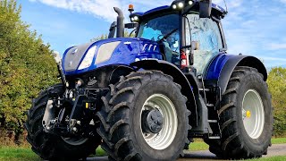 2022 New Holland T7 315HD Auto Command 23598 [upl. by Ynolem]