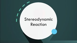 stereodynamic reaction [upl. by Anidal]