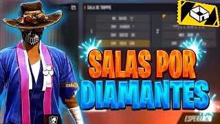 🔴SALAS POR DIAMANTES 🔴FREE FIRE DIRECTO DE FREE FIRE 🔴 [upl. by Aneleiram]