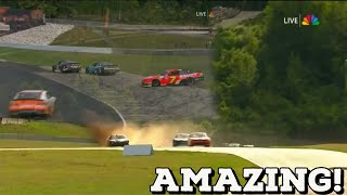 AMAZING FINAL LAP  NASCAR XFINITY SERIES ROAD AMERICA [upl. by Laughry340]