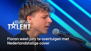 Floran weet opnieuw de jury in te pakken met zijn prachtige stemgeluid  Hollands Got Talent [upl. by Trudie]