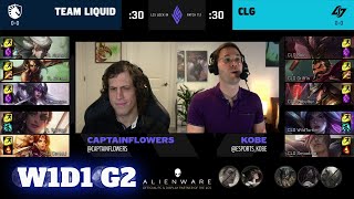 Team Liquid vs CLG  Day 1 LCS Lock In 2021 Groups  TL vs CLG [upl. by Airbmac]