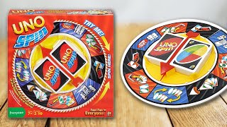 UNO SPIN  Spielregeln TV Spielanleitung Deutsch  MATTEL GAMES [upl. by Brozak518]