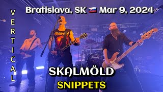 Skalmöld  Snippets Randal Club Bratislava SK 🇸🇰 March 9 2024 [upl. by Nylrats824]