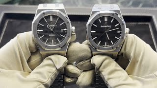 Let’s talk about the differences in a 15400st and 15500st Audemars Piguet Royal Oak [upl. by Amby]