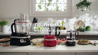 Discover the collection  KitchenAid® Food Processors [upl. by Ailekahs]