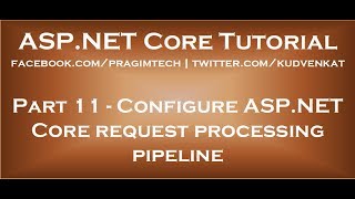 Configure ASP NET Core request processing pipeline [upl. by Arbmahs433]