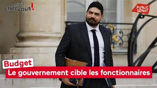 Budget  le gouvernement cible les fonctionnaires [upl. by Tohcnarf]