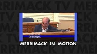 Merrimack in Motion 111324 20k Crimeline Donation Voter Turnout and Saint Gobain [upl. by Negrom342]