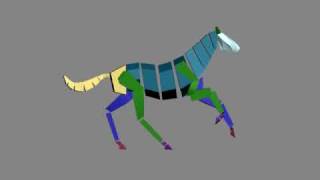 3ds Max Biped and Quadruped Animations  Horse Gallop [upl. by Beetner]