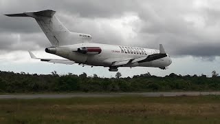 AEROSUCRE BOEING 727200 IMPRESSIVE SHORT TAKEOFFLOW PASS SALIDA DE CABALLERO [upl. by Arne760]