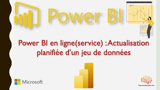 Power BI service  Actualisation planifiée dun jeu de données [upl. by Jaynes484]